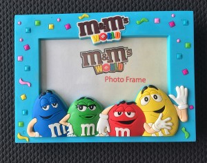 M&M's store picture frame- retail